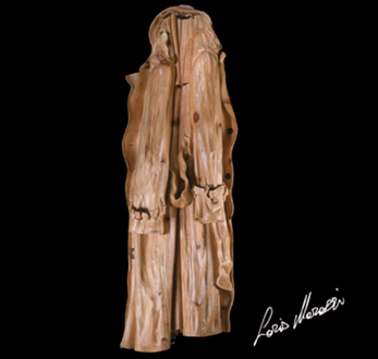 Raincoat in wood - CLICK HERE TO ZOOM